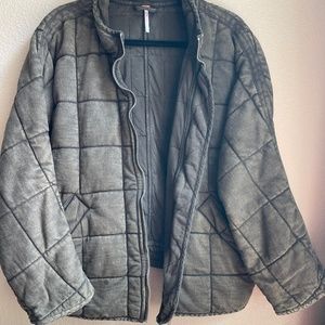 Free People Dolman Quilted Jacket